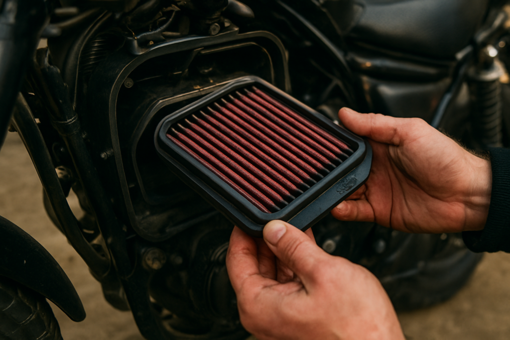 Filtre à air K&N pour moto : Performance, réutilisabilité et entretien expliqués