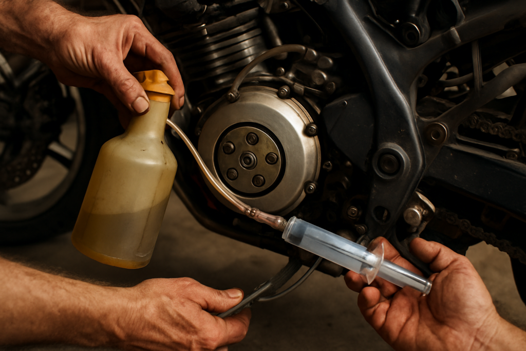 Guide Complet du Liquide d’Embrayage Moto : Choix, Entretien et Purge